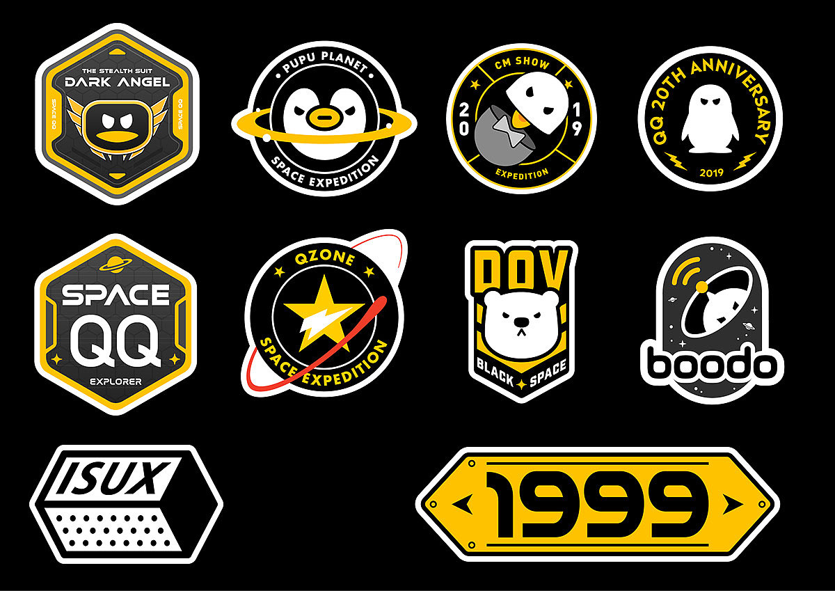 Advertising design，Doll design，SPACE QQ，