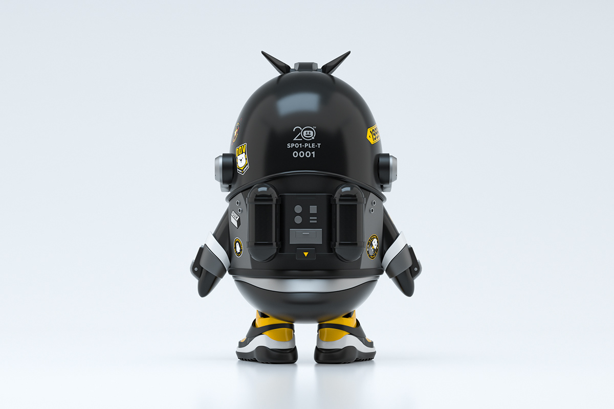 Advertising design，Doll design，SPACE QQ，