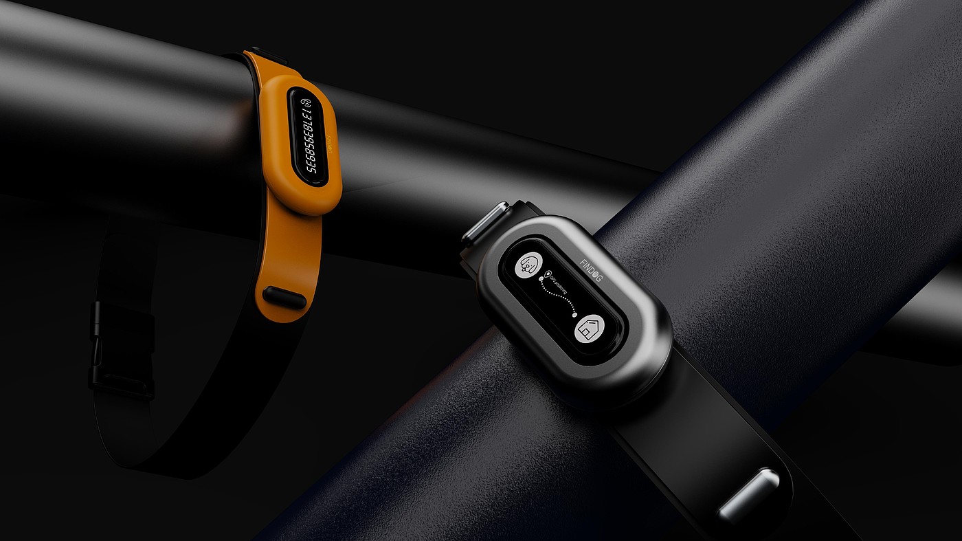 product design，dog，keyshot，sample reels，location，gps，