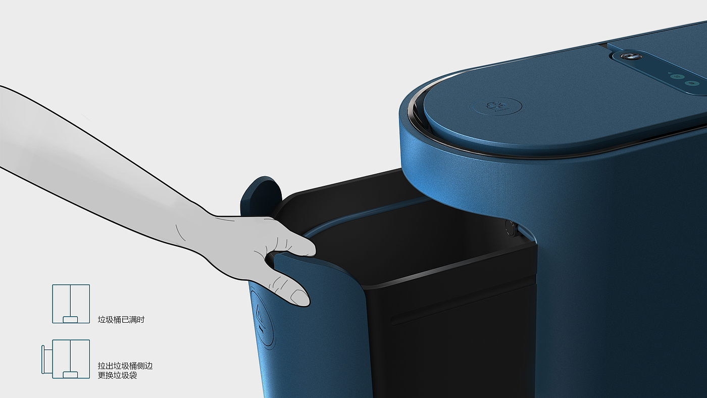 product design，trash can，intelligence，keyshot，sample reels，Render，Home Furnishing，course，