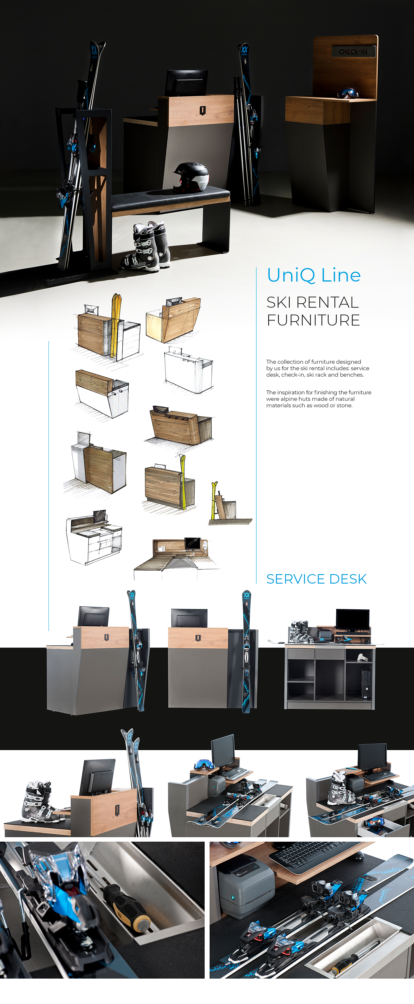 Ski equipment，goods shelves，Storage rack，