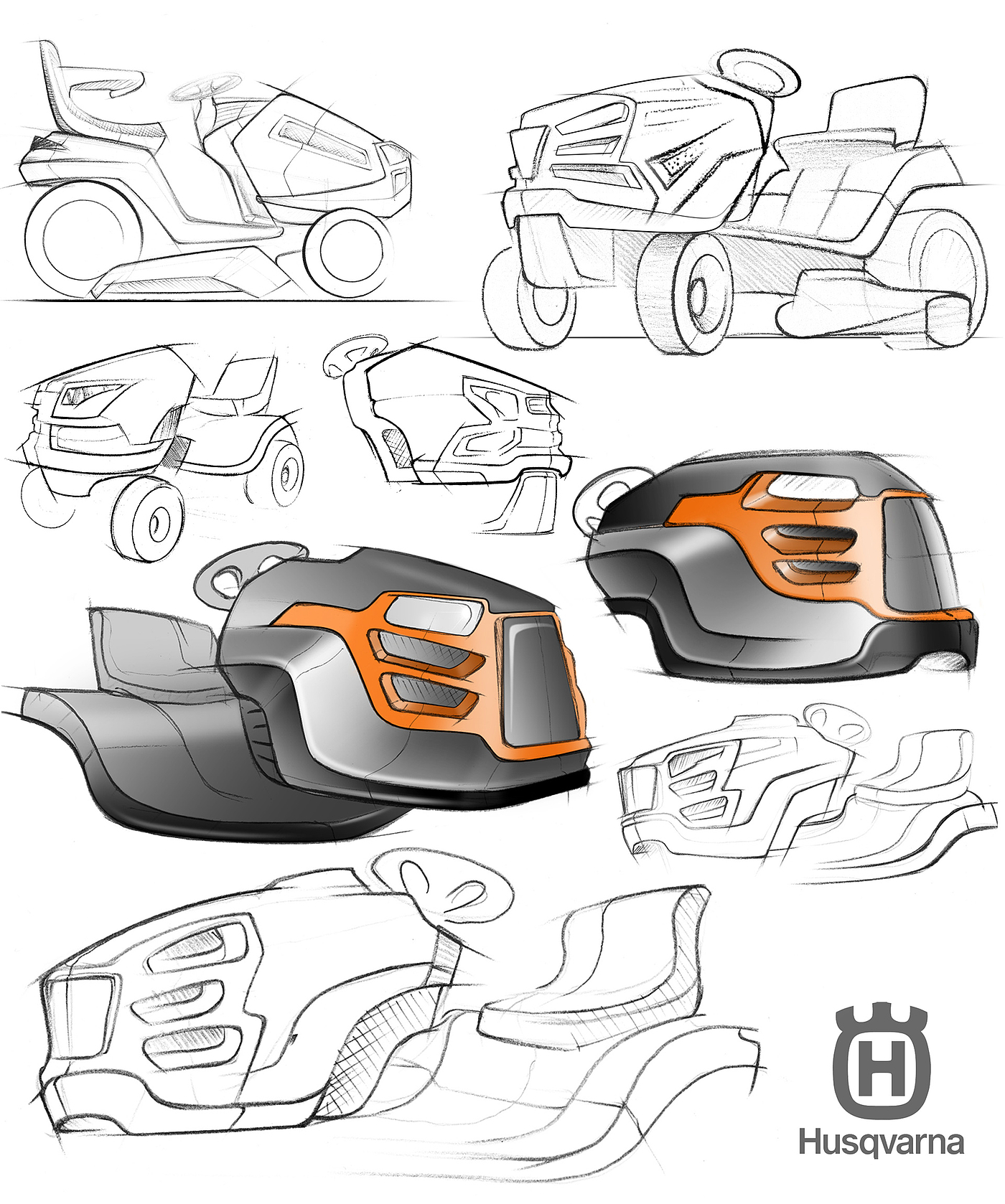 Clean lines，Clean lines and rich texture，