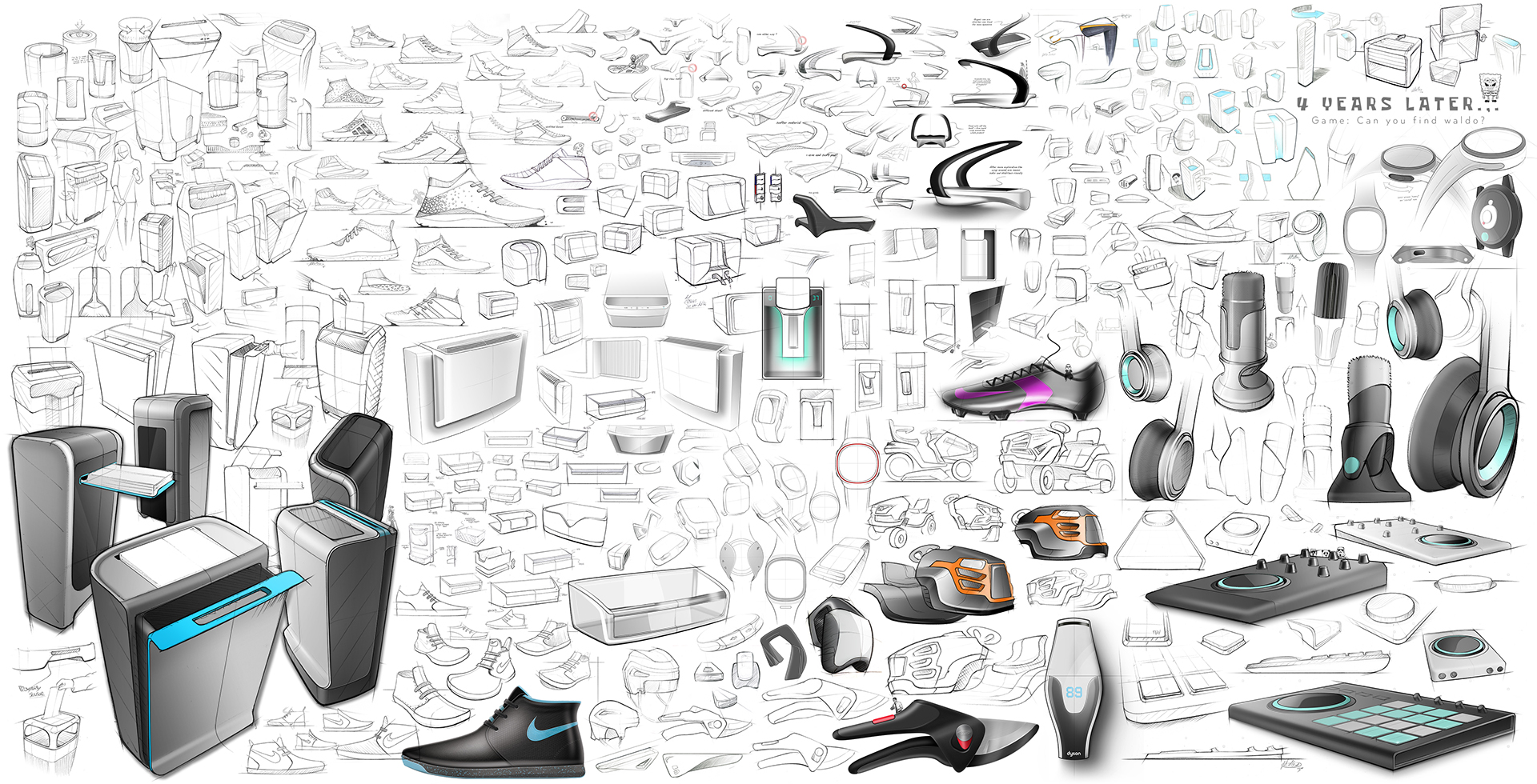 Clean lines，Clean lines and rich texture，