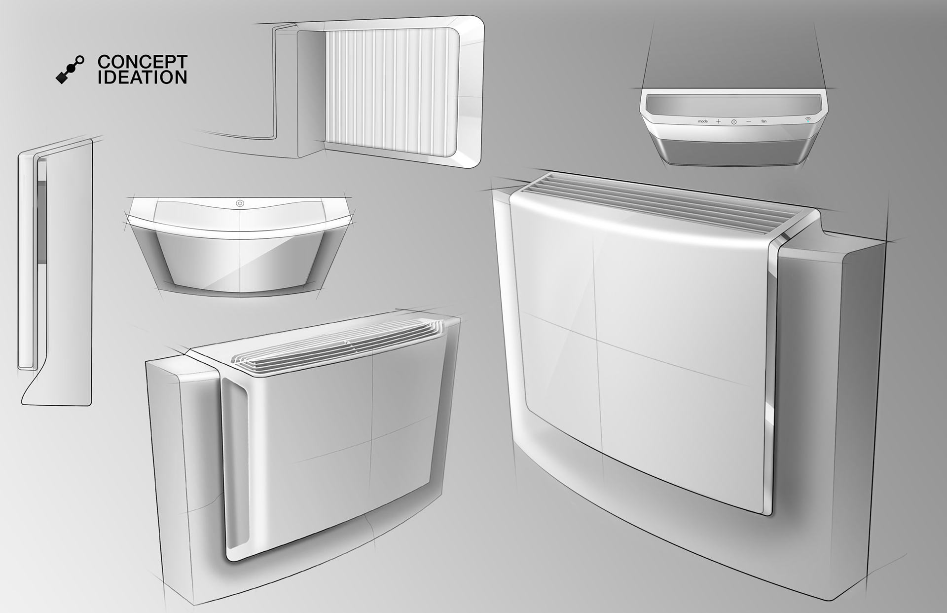 Clean lines，Clean lines and rich texture，