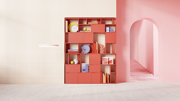 Display rack，furniture design ，Studio x Only.，