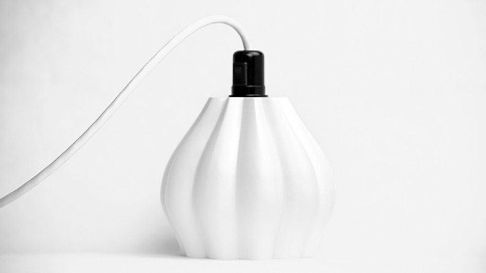 white，3D printing，Table lamp design，CW-T，