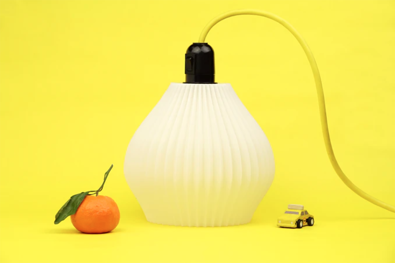 white，3D printing，Table lamp design，CW-T，