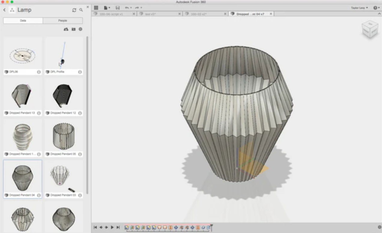 white，3D printing，Table lamp design，CW-T，