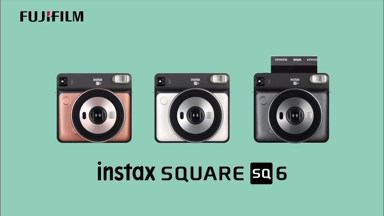 Electronics，Camera design，Fujifilm Instax SQ6，