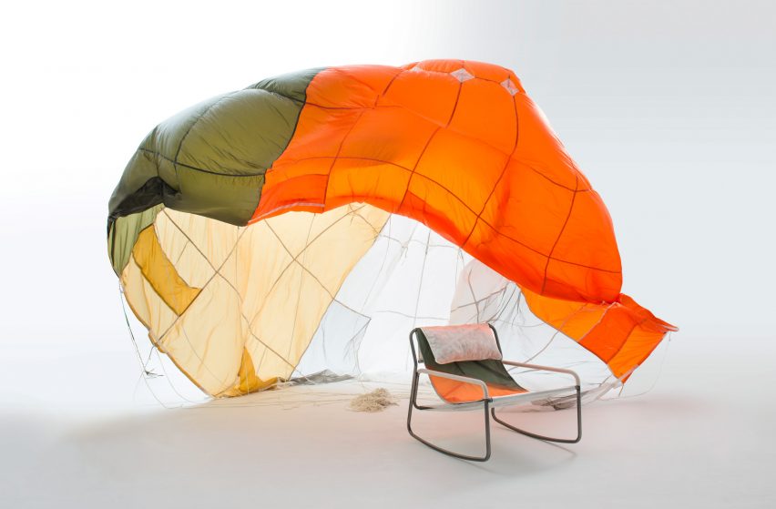 recycling，parachute，chair，chair，