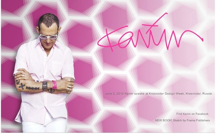 American designer，Karim Ricky，