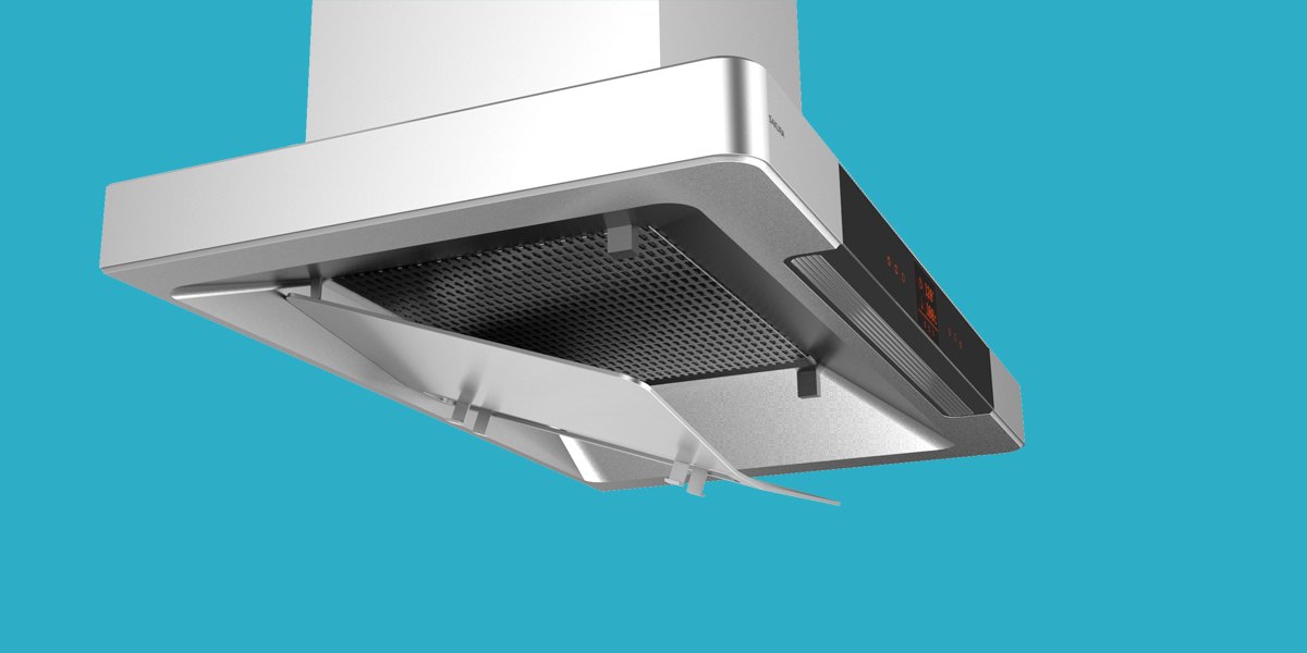 Lampblack machine，Appearance design，product design，kitchen，