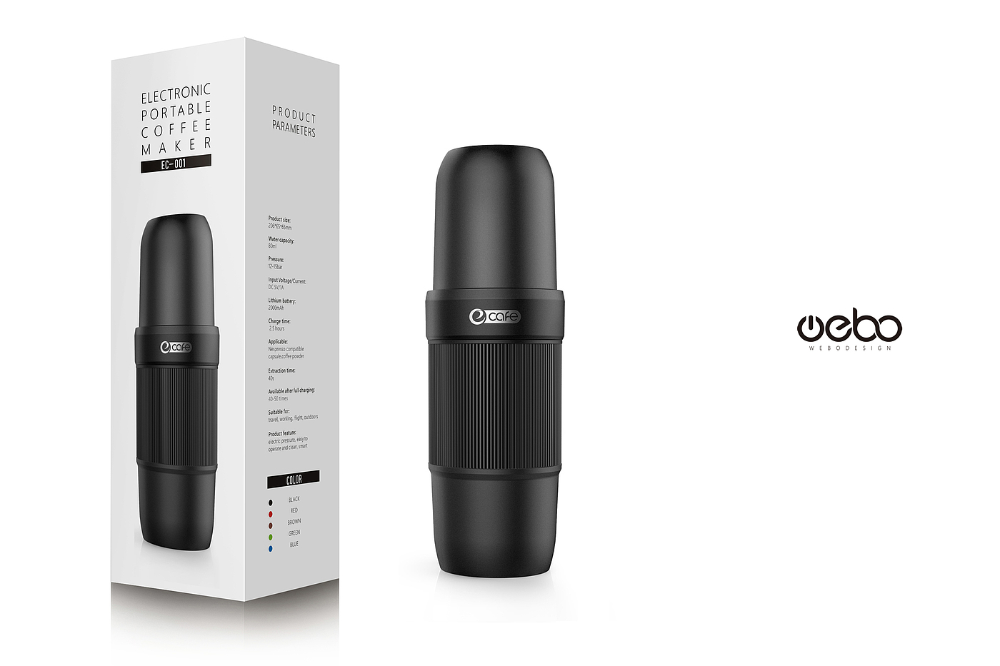 Pressure Coffee Mach，Weibo design，Appearance design，product design，Home appliance design，Industrial product design company，Guangzhou product design company，