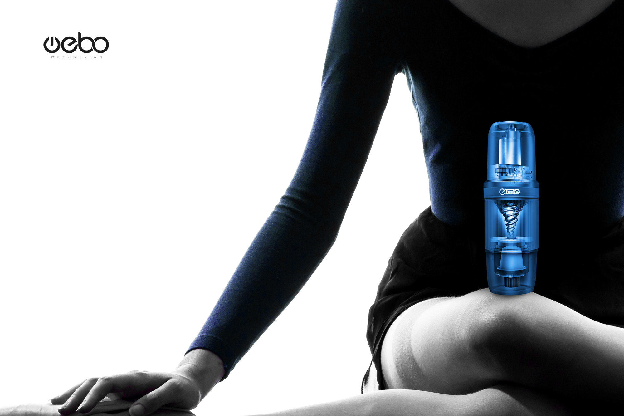 Pressure Coffee Mach，Weibo design，Appearance design，product design，Home appliance design，Industrial product design company，Guangzhou product design company，