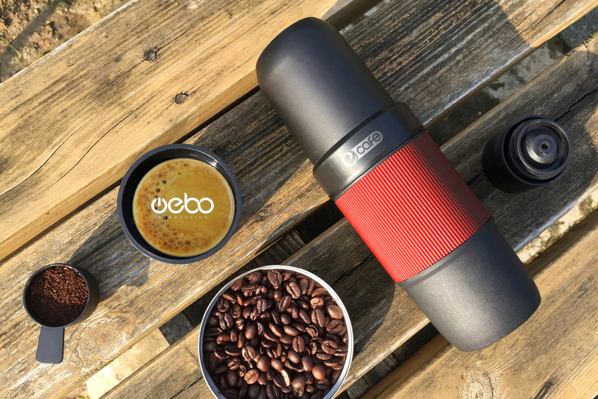 Pressure Coffee Mach，Weibo design，Appearance design，product design，Home appliance design，Industrial product design company，Guangzhou product design company，