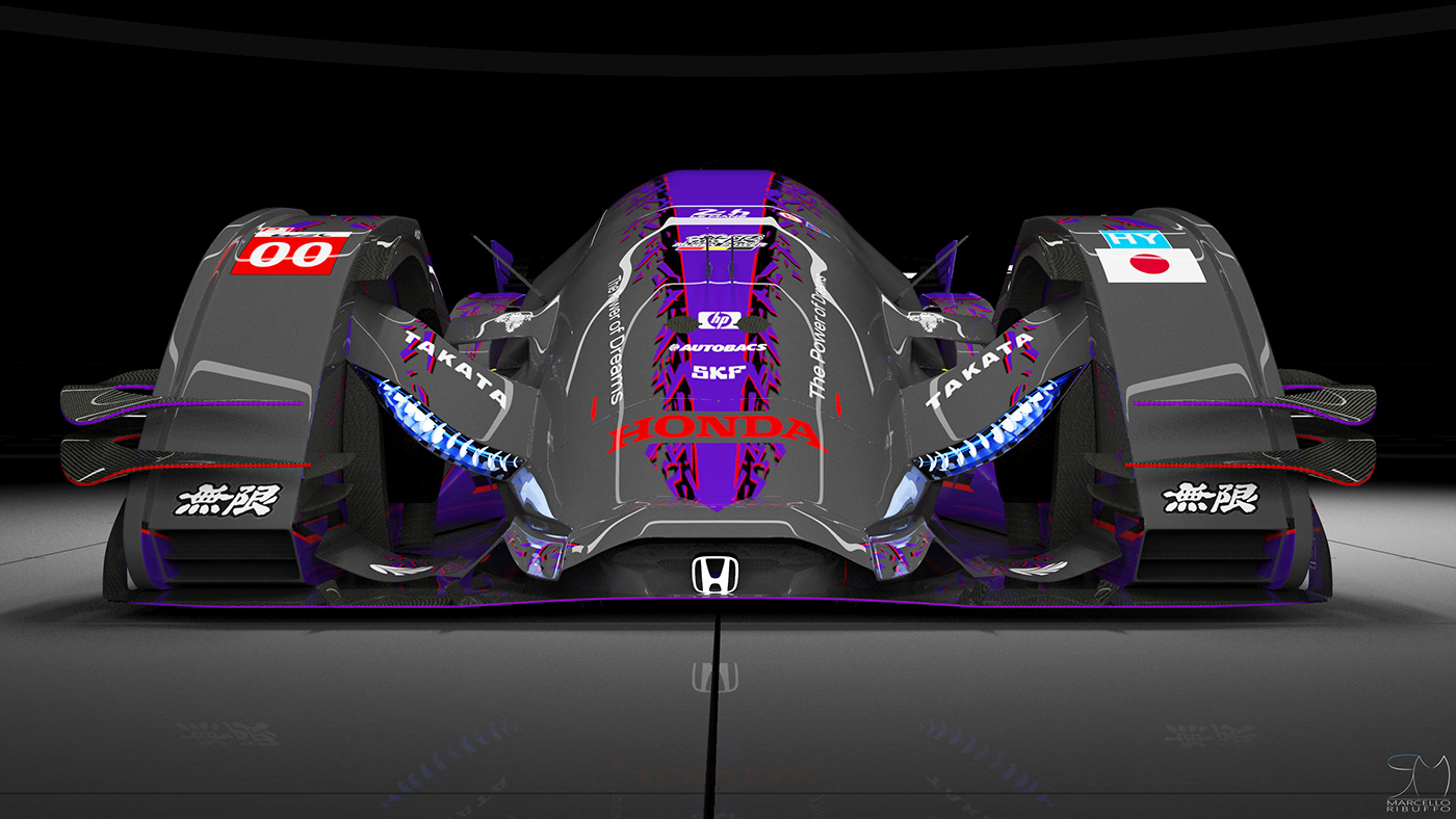 Concept Car，racing，Michelin，Honda，industrial design，