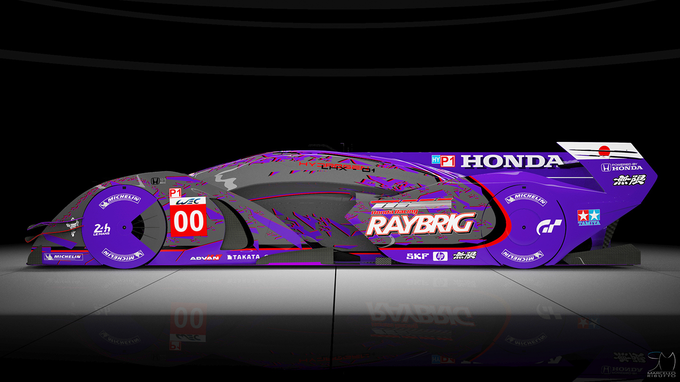 Concept Car，racing，Michelin，Honda，industrial design，