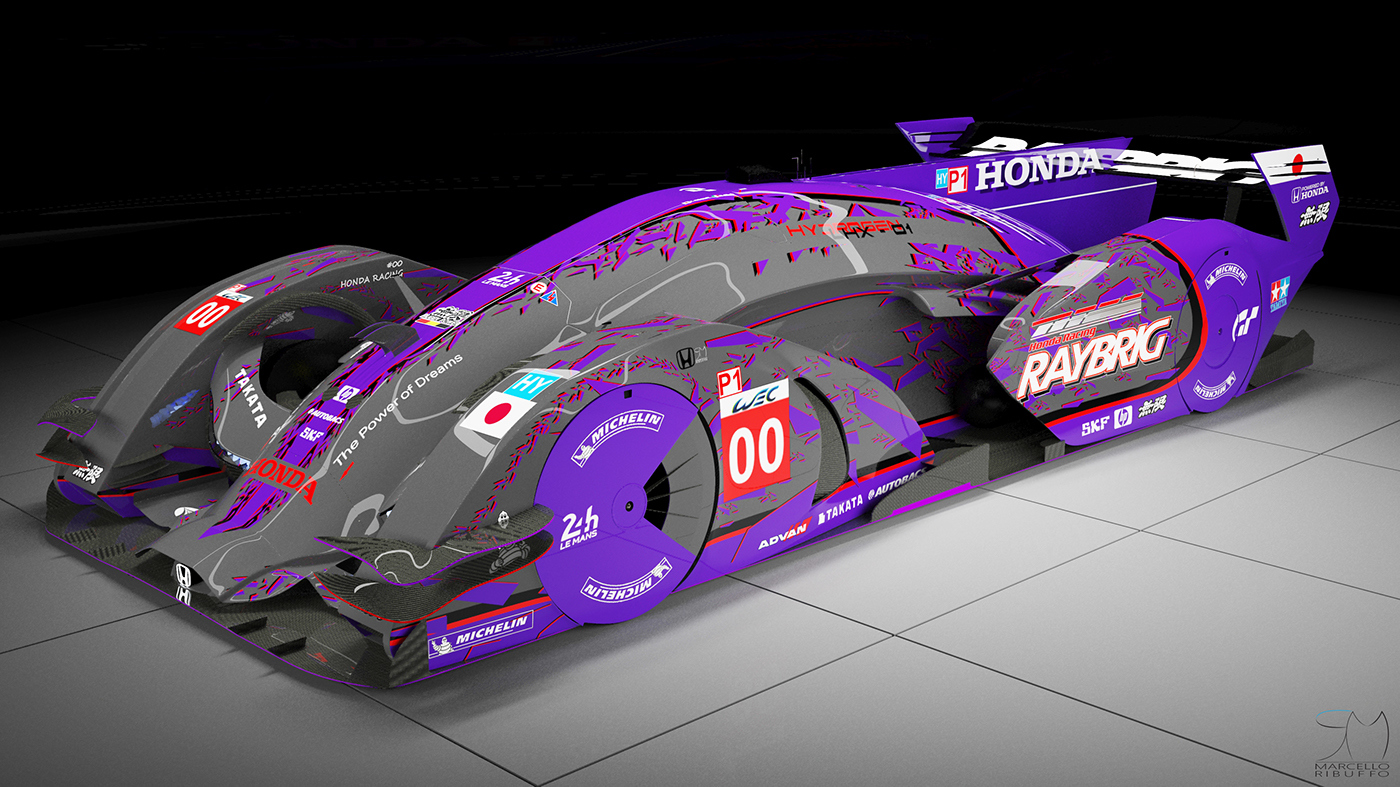 Concept Car，racing，Michelin，Honda，industrial design，