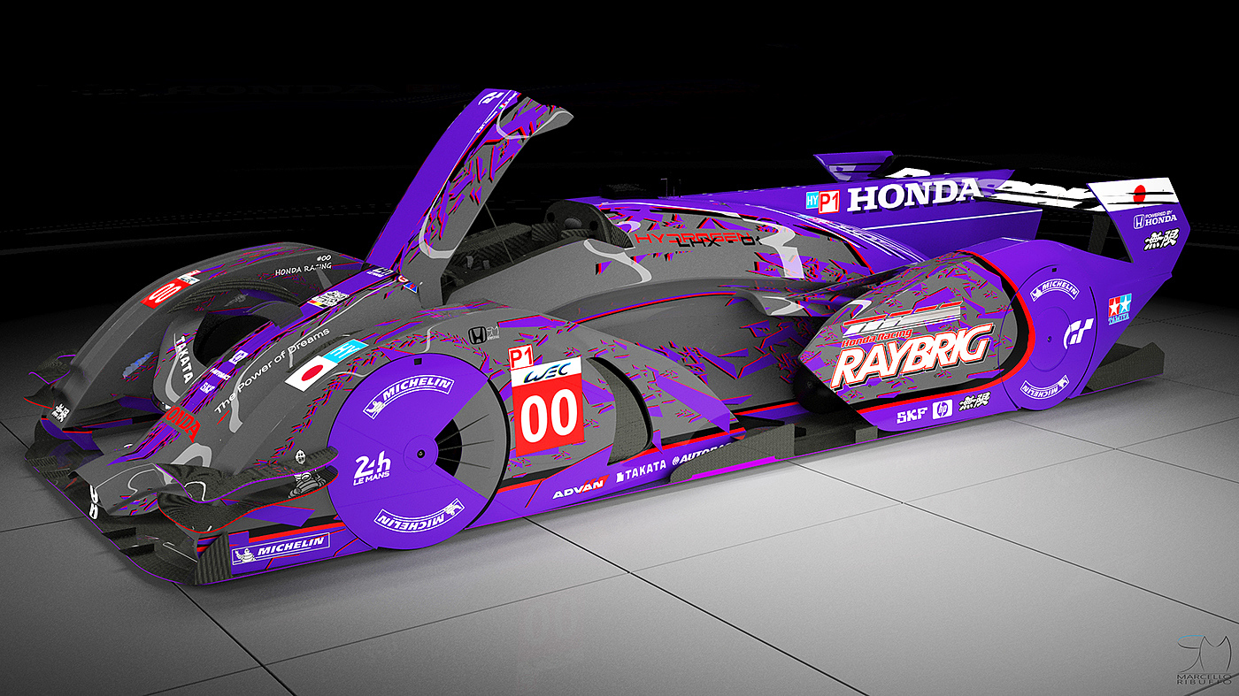 Concept Car，racing，Michelin，Honda，industrial design，