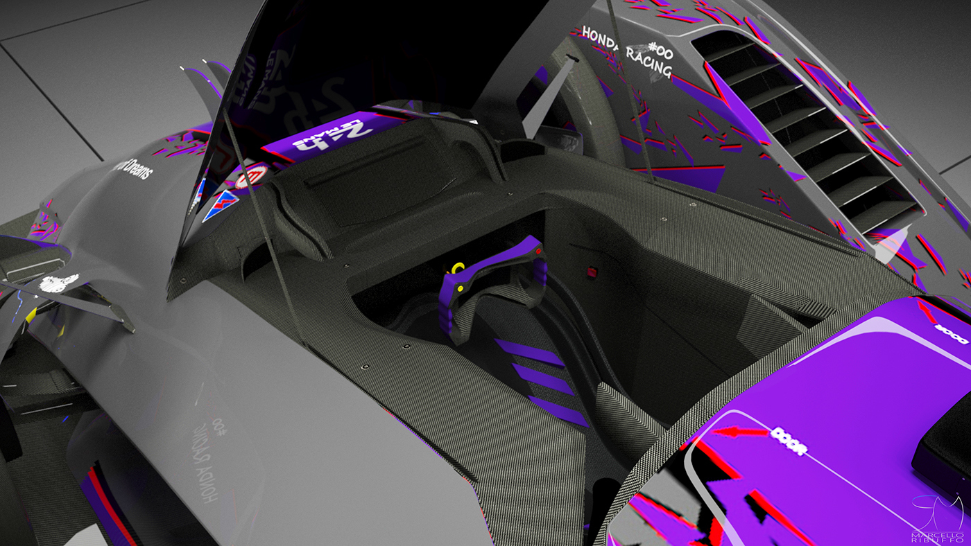 Concept Car，racing，Michelin，Honda，industrial design，