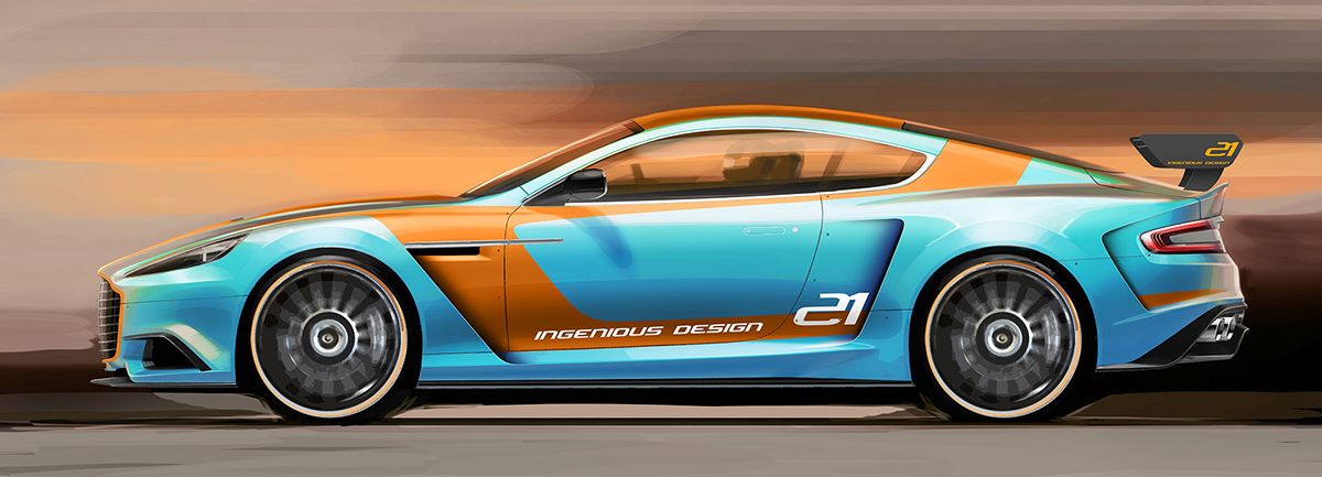 Automatic design，Hand drawn，Render，Visual design，industrial design，