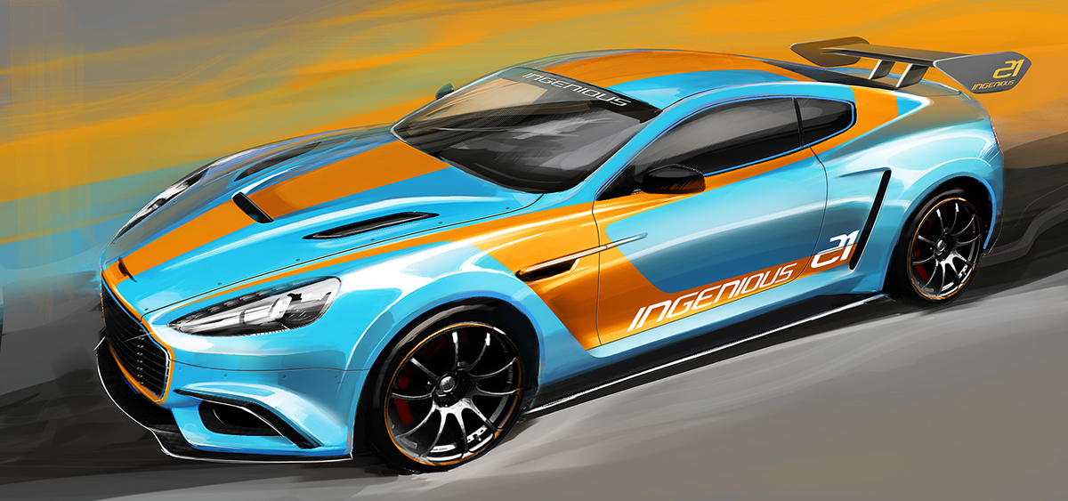 Automatic design，Hand drawn，Render，Visual design，industrial design，