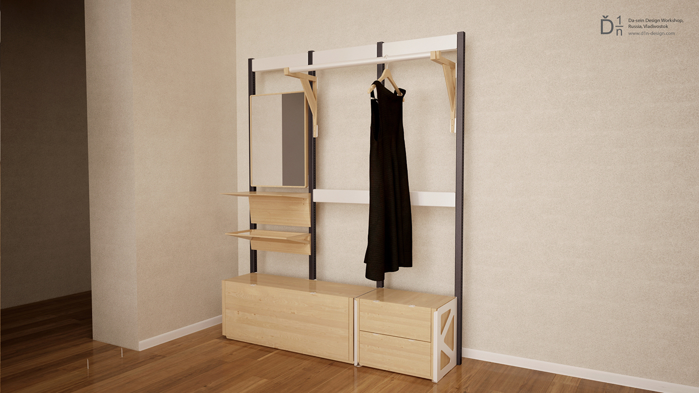 Home Furnishing，wood，cabinet，coat hanger，Metal，