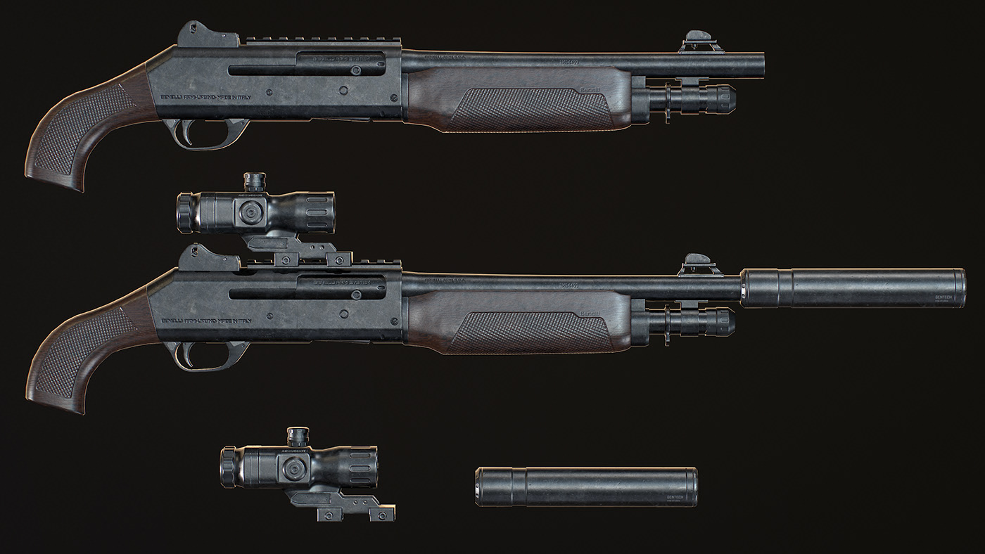 arms，gun，cgi，3d，game，