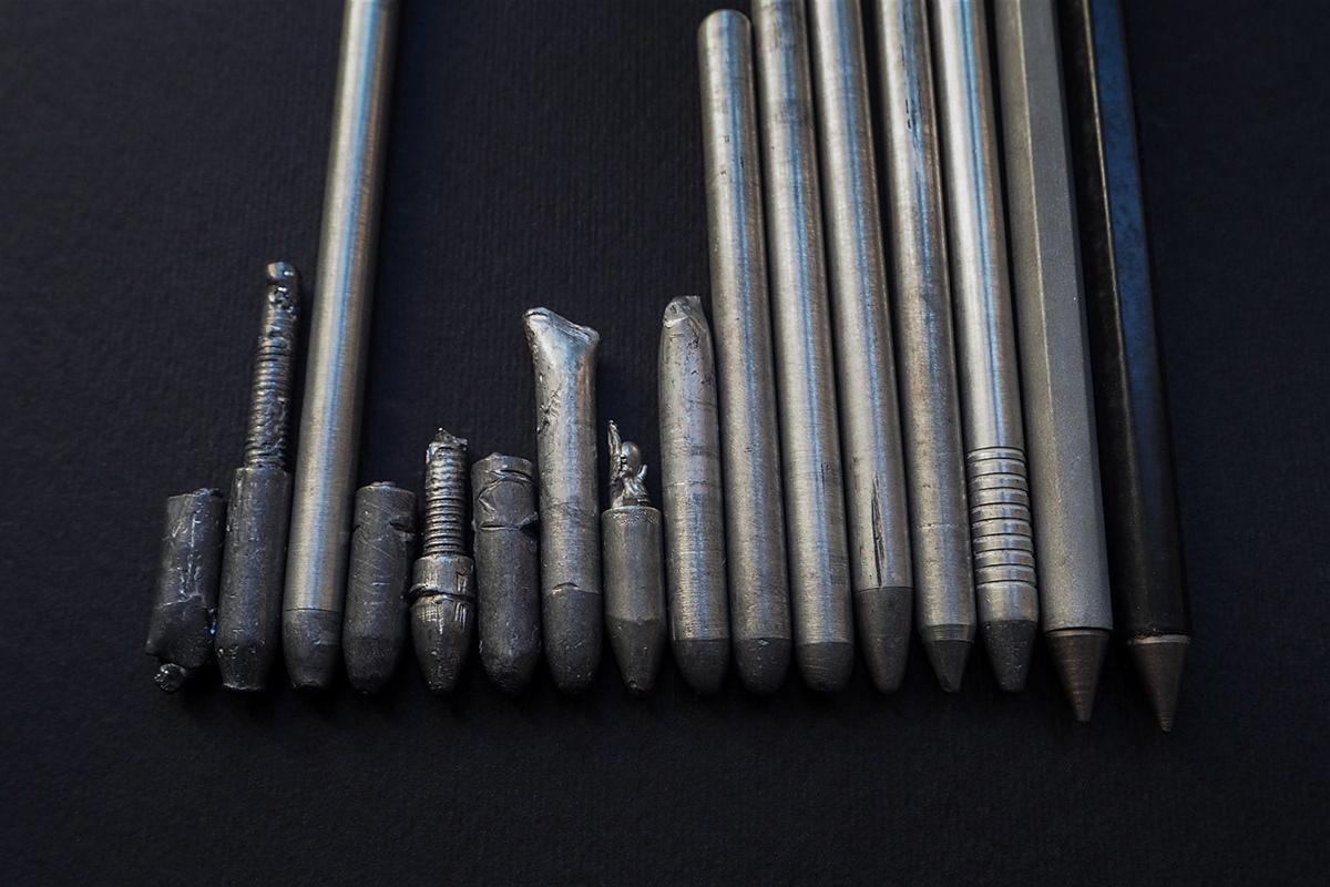 pencil，Pressure sense，Metal pen，Eternal pencil，nucleus，