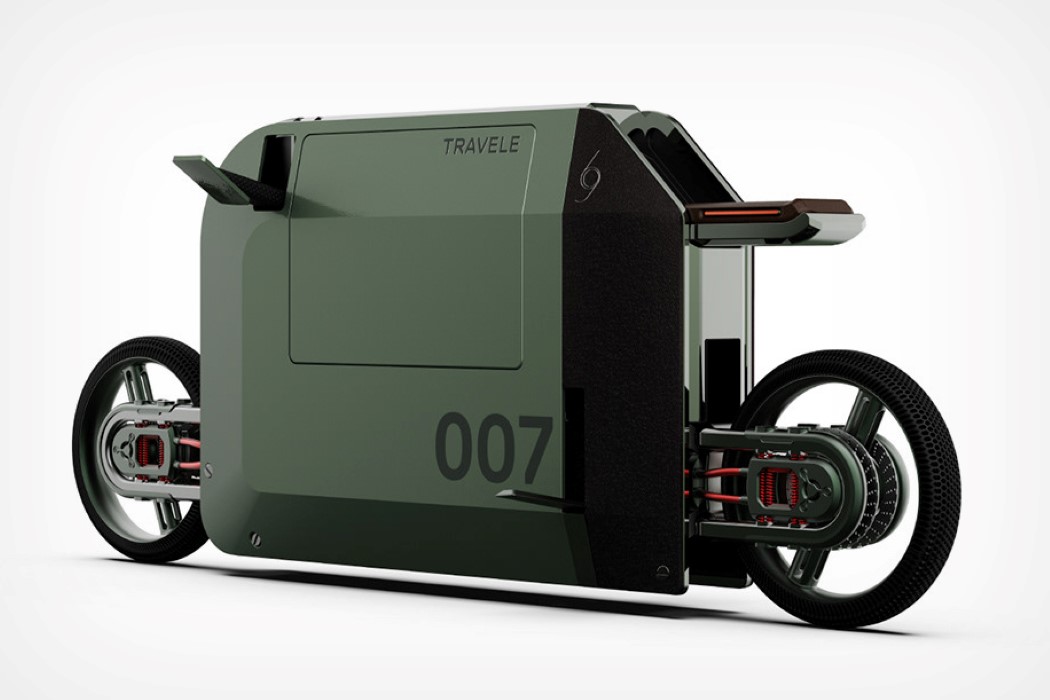 square，Electric，compact，motorcycle，