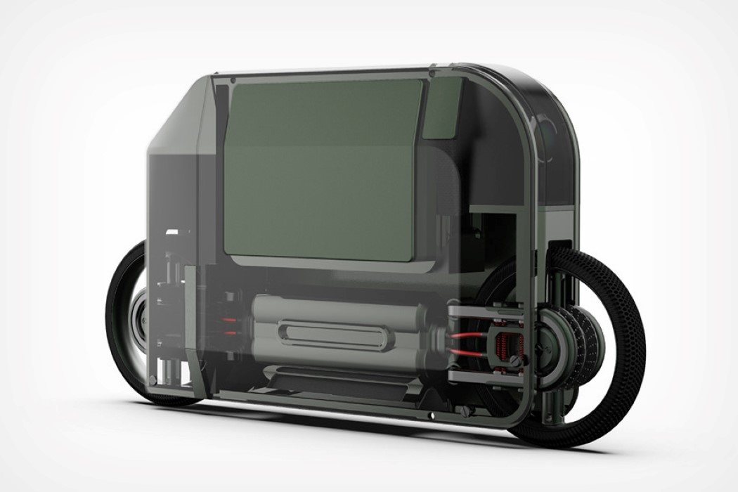 square，Electric，compact，motorcycle，