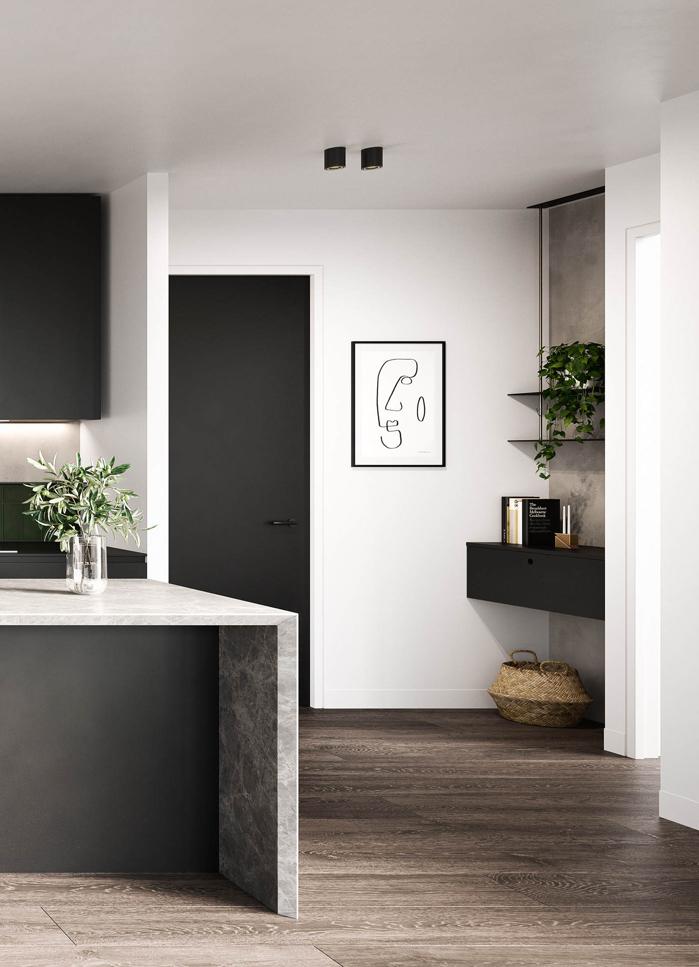 Architectural visualization，Interior design，Home Furnishing，