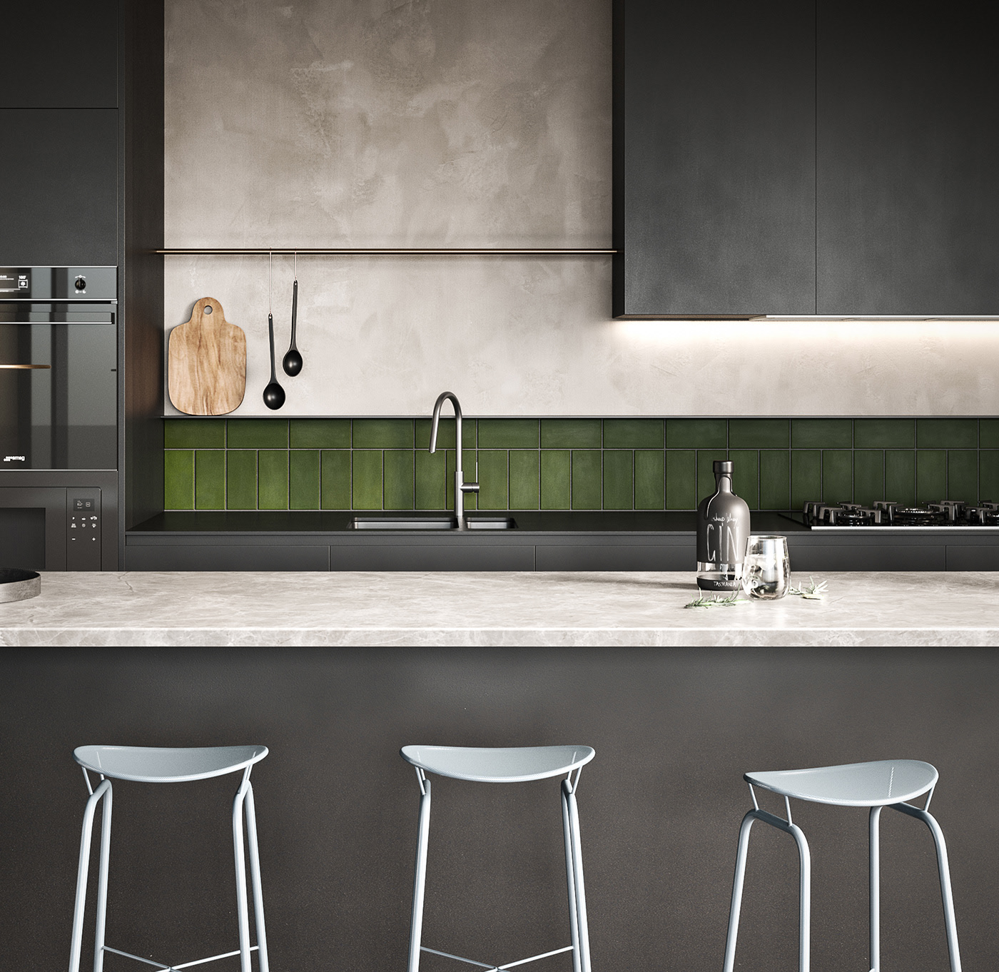 Architectural visualization，Interior design，Home Furnishing，