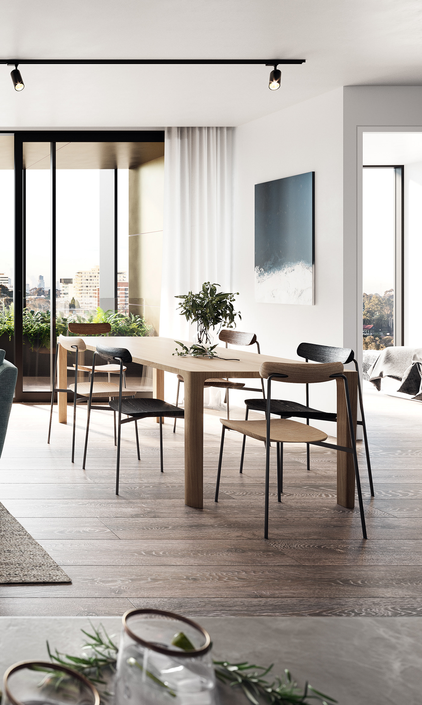 Architectural visualization，Interior design，Home Furnishing，