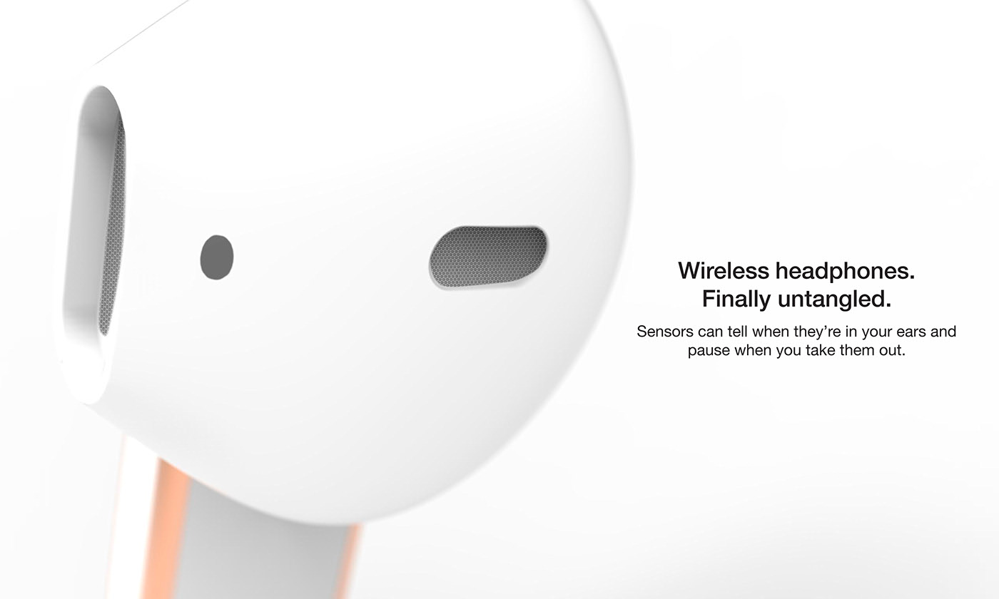 Touch ，intelligence，Modeling design，Wireless headset，airpods，headset，