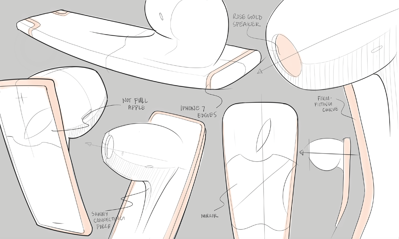 Touch ，intelligence，Modeling design，Wireless headset，airpods，headset，