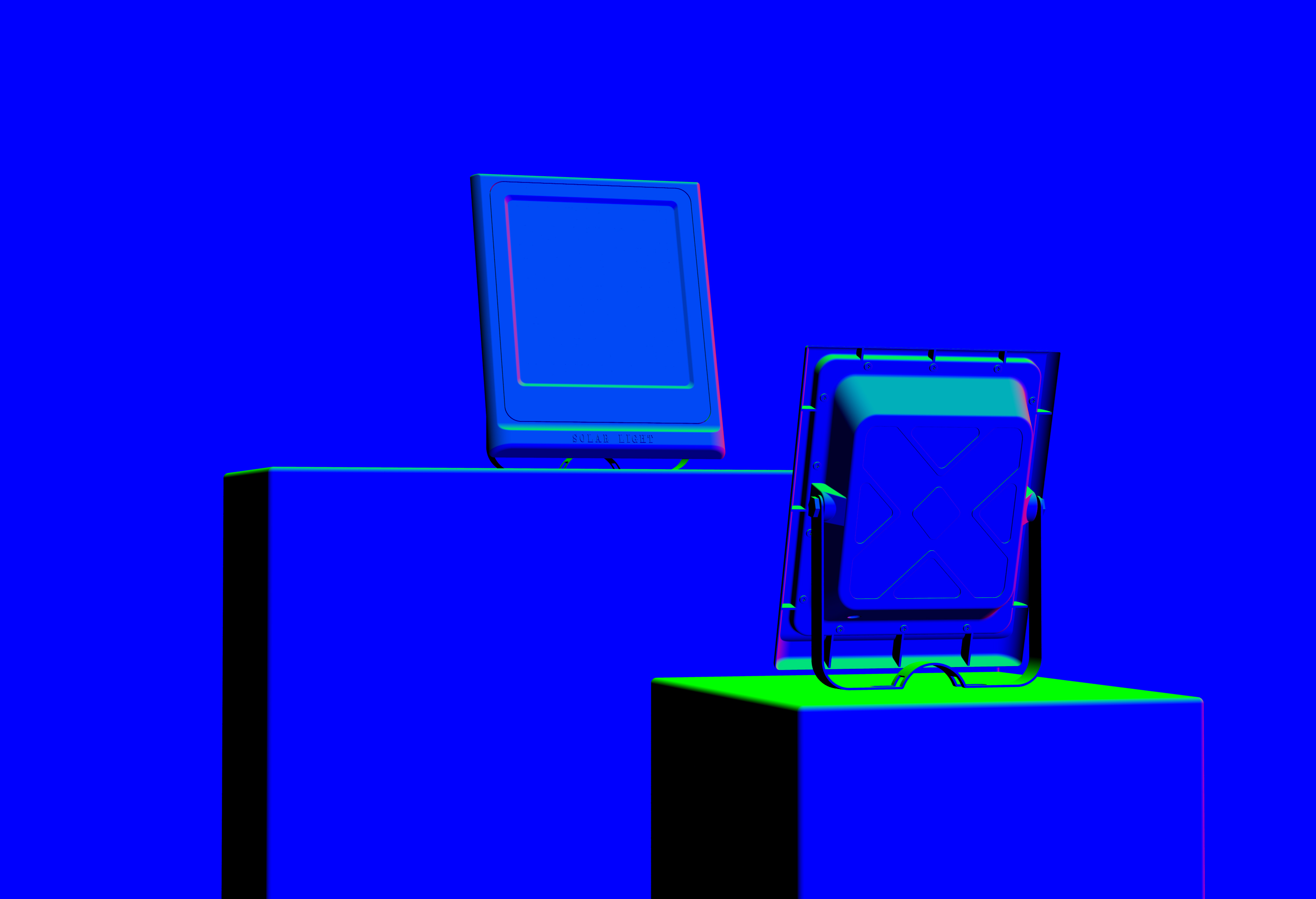 Projection lamp design，