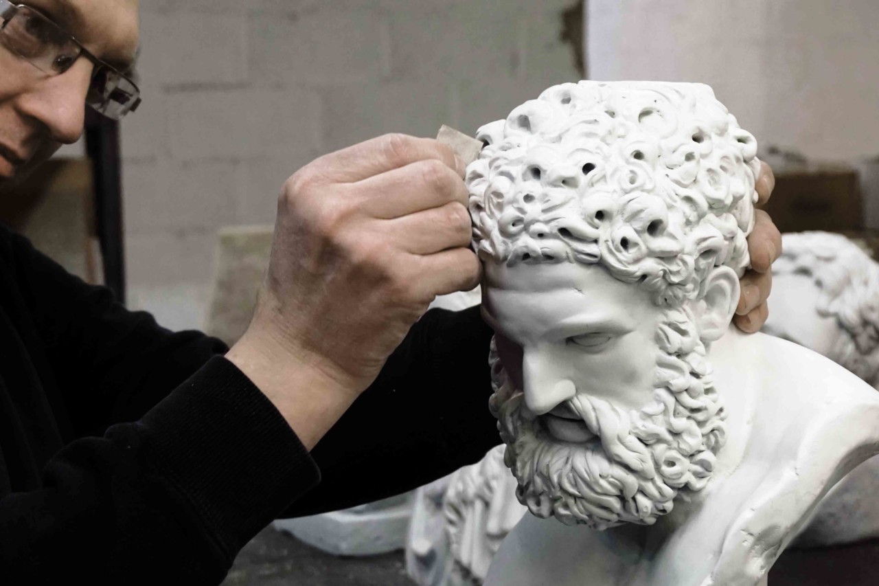 Sculpture，furniture design ，Plaster，