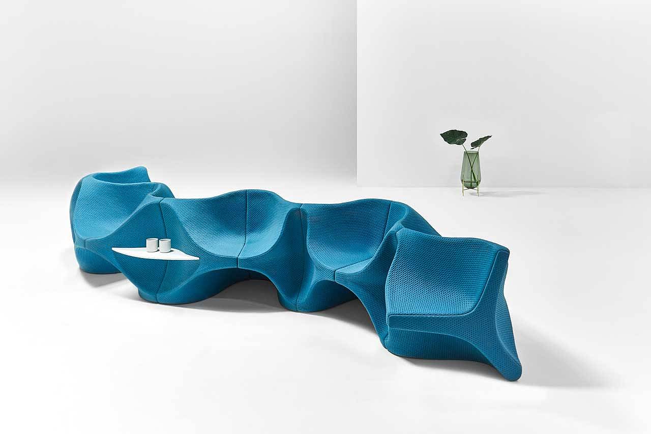 sofa，Outdoor furniture design，HEARTBEAT，