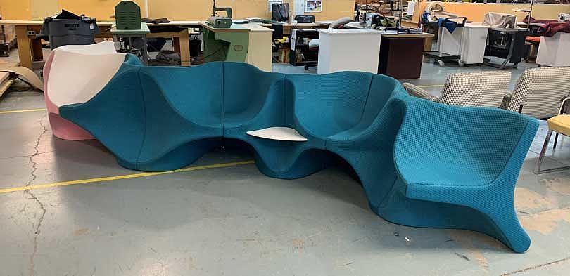 sofa，Outdoor furniture design，HEARTBEAT，
