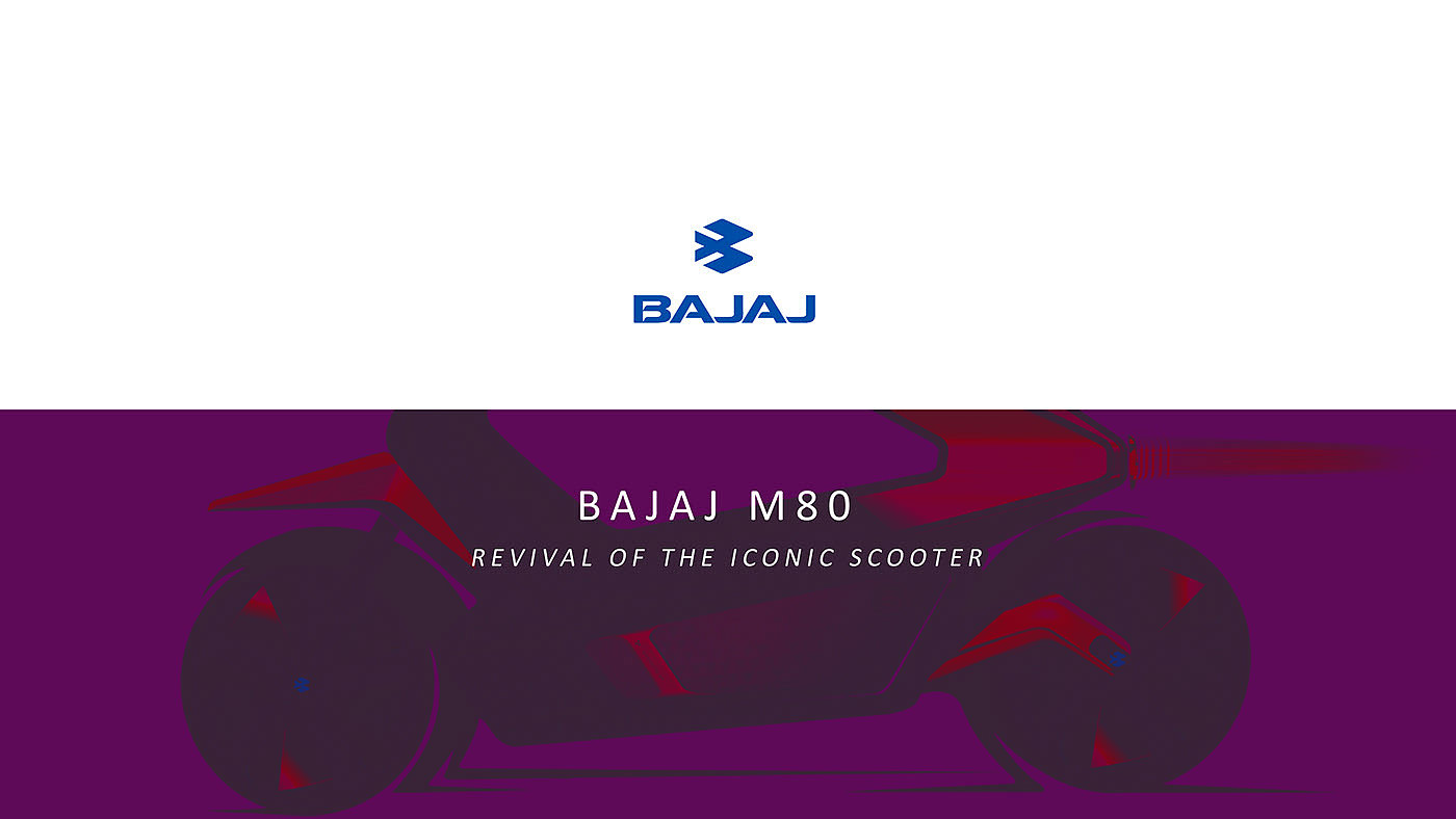 Bajaj M80，motorcycle，Modeling design，classic，