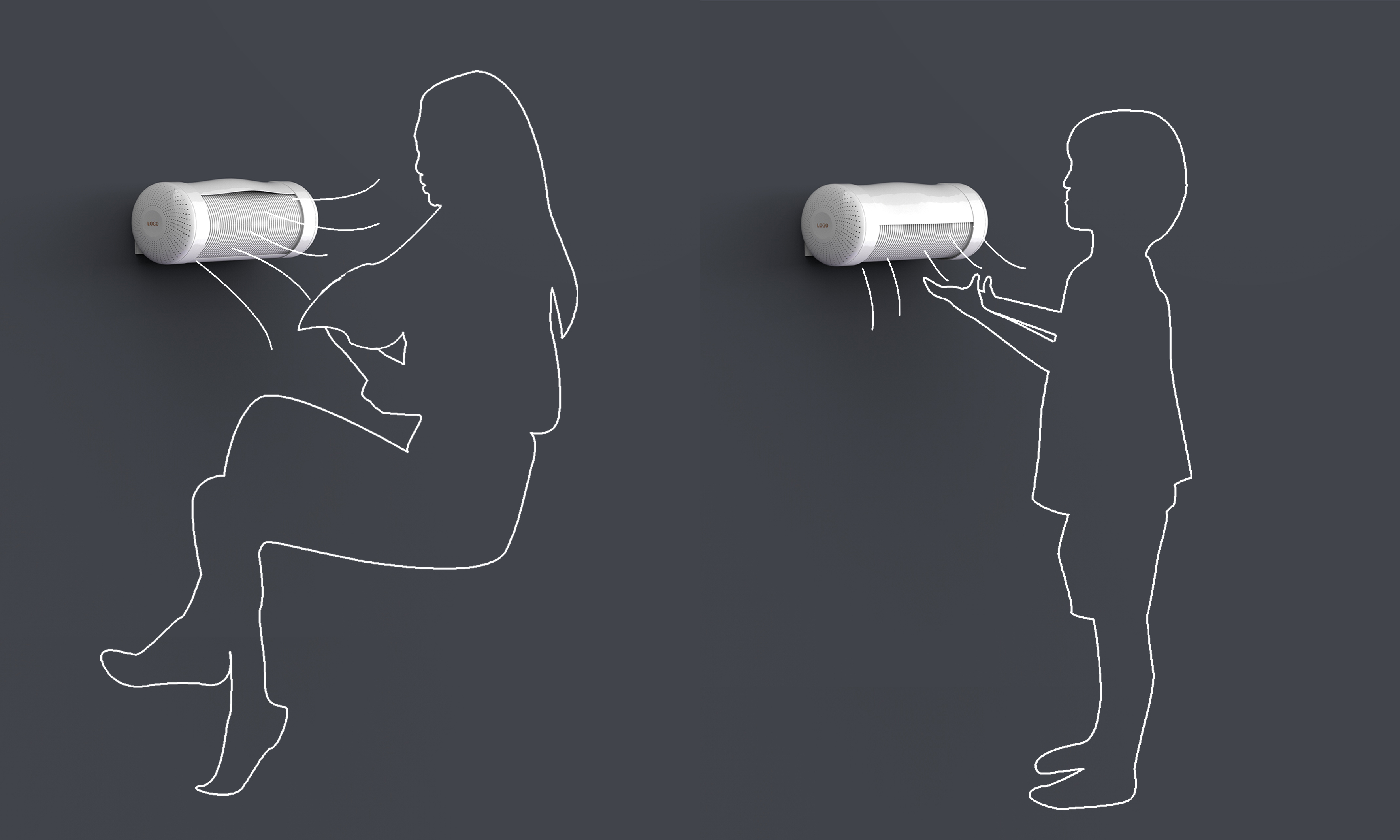 hair drier，household electrical appliances，Creative functional products，Large blower，