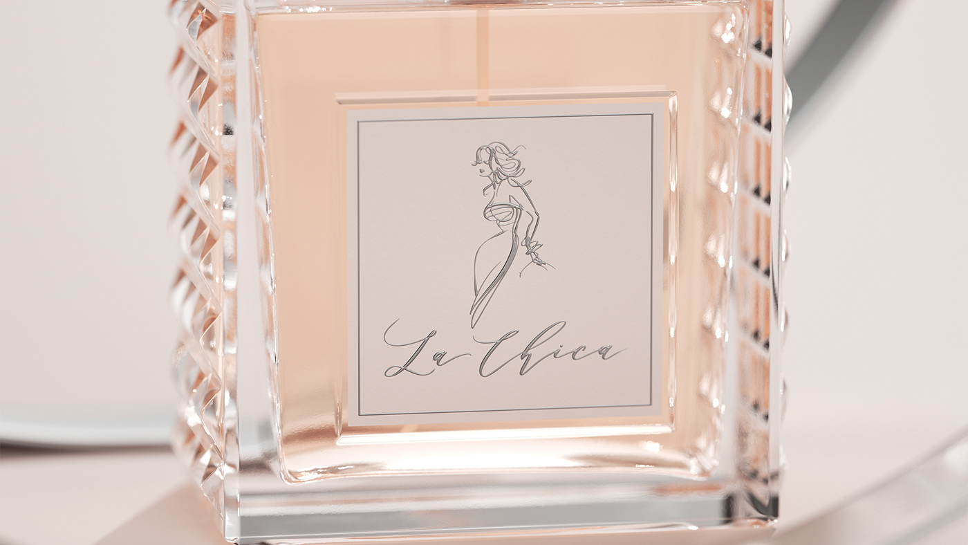 packing design，Perfume design，That girl，