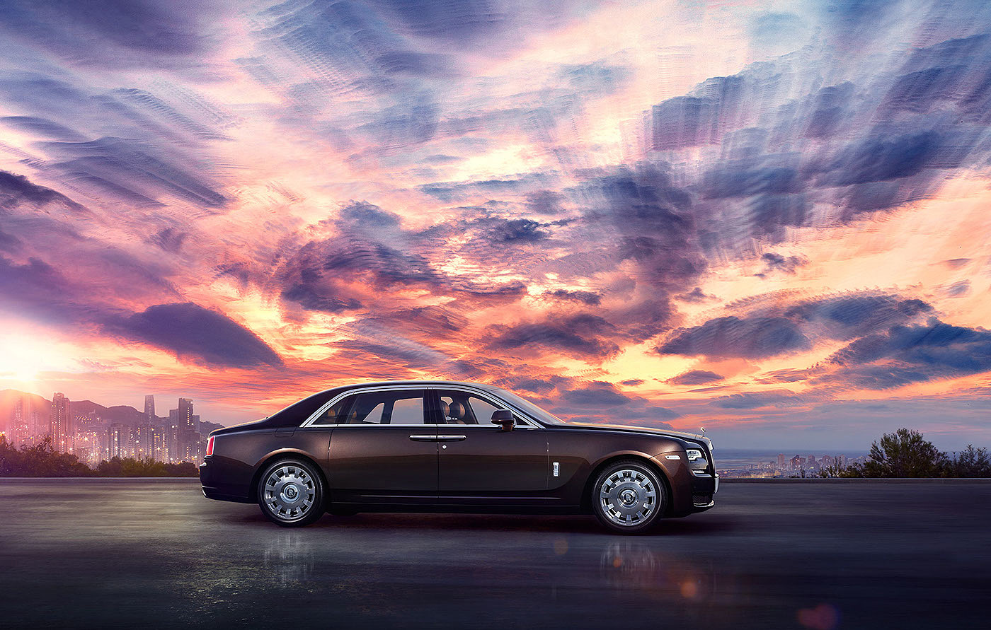 【高清拍摄】Rolls Royce Ghost 顶级豪车广告拍摄多角度细节展示～