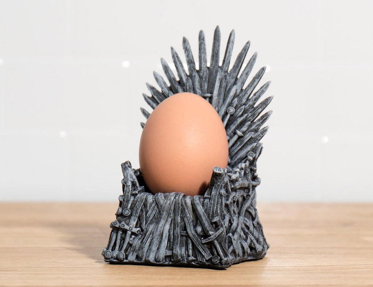 packing design，Metal，Iron Throne novel egg cup，