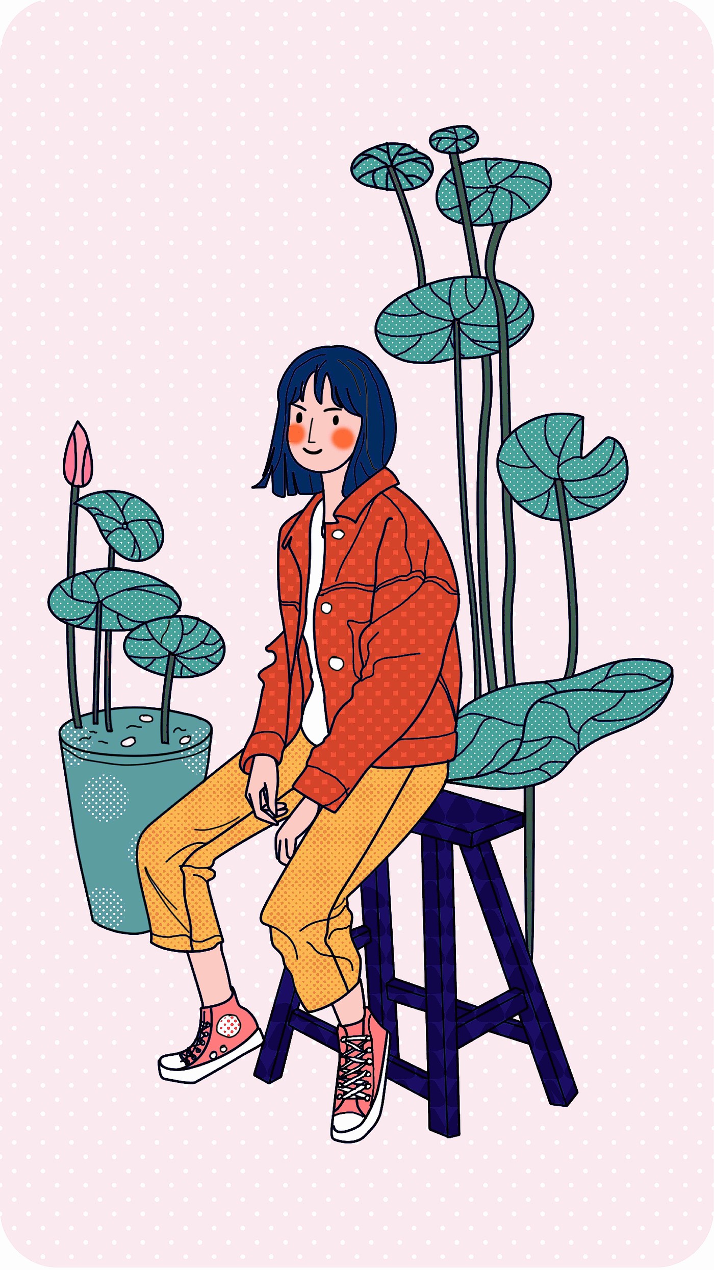 Illustration，Hand drawn，ps，ai，