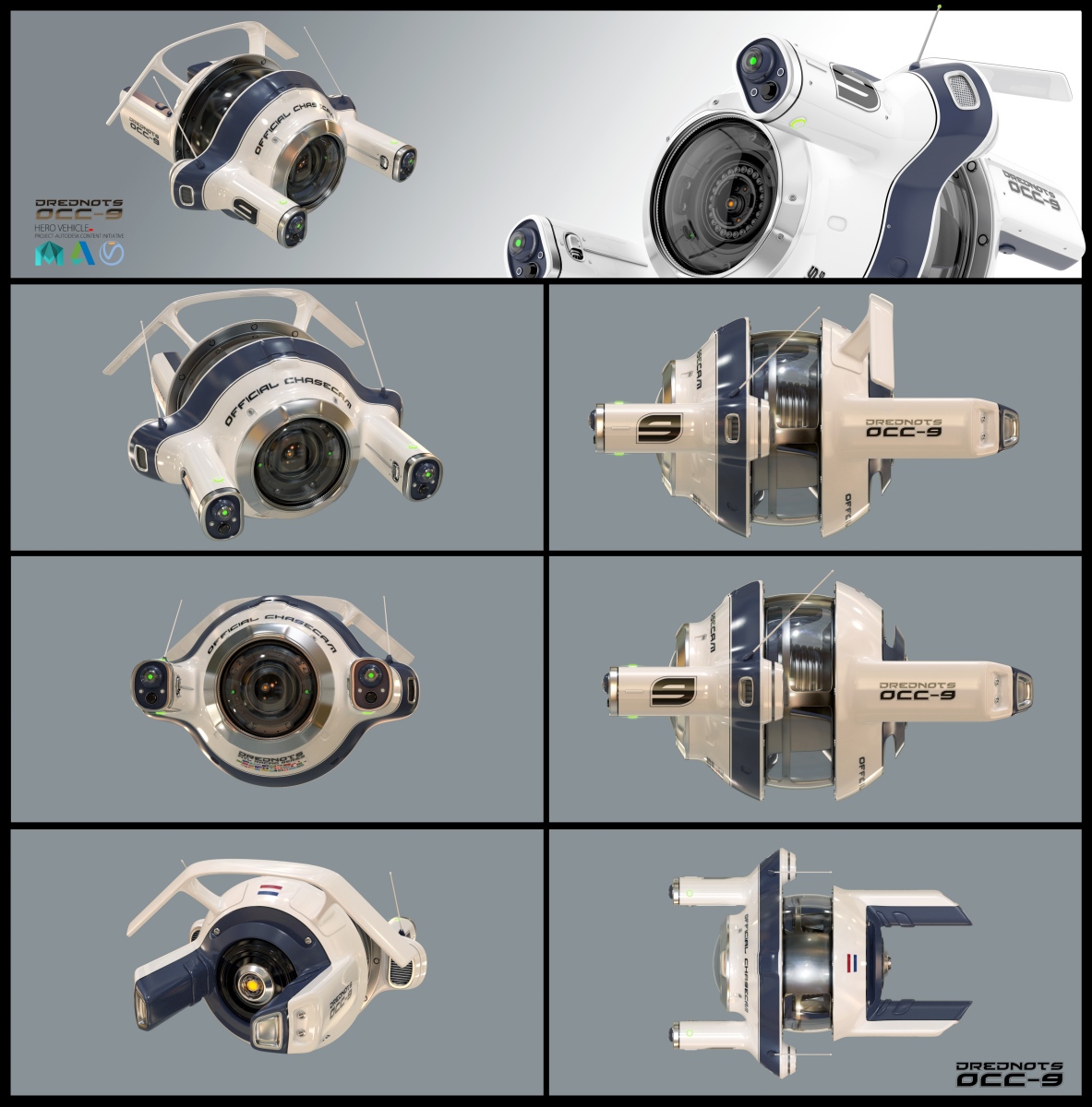 Autodesk，vray，maya，Render，modeling，UAV，