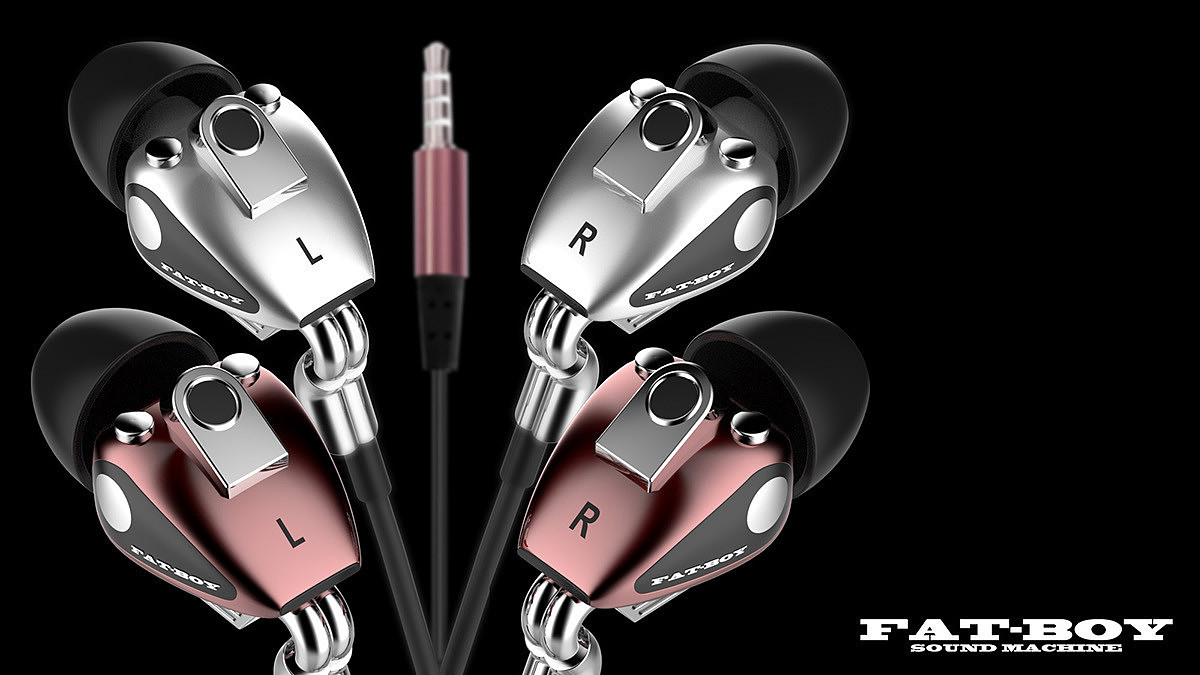 Digital，intelligence，Metal，headset，design sketch，In ear，