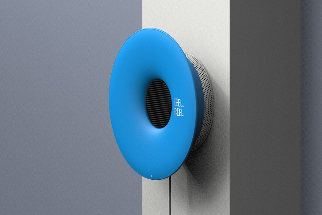 Household appliances，Wall mounted air purifier，The Air Hole，