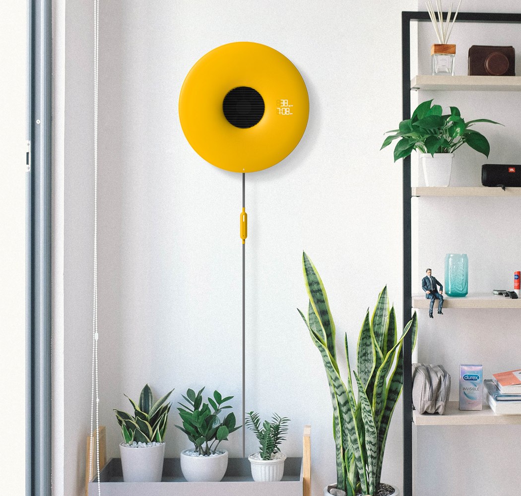 Household appliances，Wall mounted air purifier，The Air Hole，